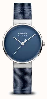 Bering Montre solaire femme bleu marine 14331-307
