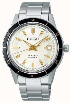 Seiko Bracelet en acier inoxydable style Presage des années 60 SRPG03J1
