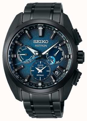 Seiko Ex-affichage astron global active ti édition limitée cadran bleu SSH105J1-EXDISPLAY