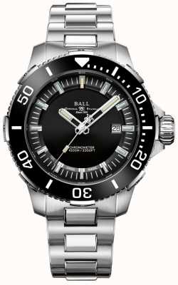 Ball Watch Company Montre Deepquest à cadran noir en céramique DM3002A-S3CJ-BK