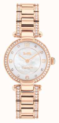 Coach | carie | bracelet en or rose | ensemble de cristal | 14503838