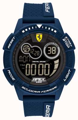Scuderia Ferrari Bracelet en silicone bleu ultra-rapide Apex (sans boîte d'origine) 0830858