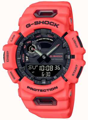 Casio montre g-shock g-squad bluetooth rouge GBA-900-4AER