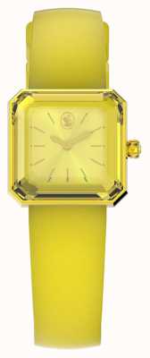 Swarovski Lucent | bracelet en silicone jaune | cadran jaune 5624382