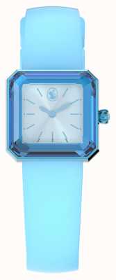 Swarovski Lucent | bracelet en silicone bleu | cadran bleu 5624385