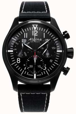 Alpina Montre à quartz chronographe pilote startimer pour homme AL-371BB4FBS6