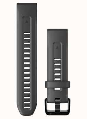 Garmin Sangle Quickfit 20 mm uniquement en silicone graphite 010-13102-01