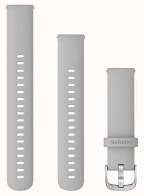 Garmin Sangle à dégagement rapide uniquement (18 mm), gris brume avec matériel argenté 010-12932-0C