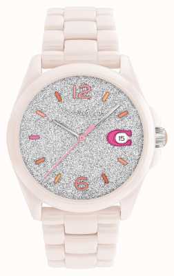Coach Greyson femme | boîtier en céramique | cadran scintillant 14503939