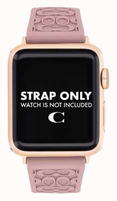 Coach Bracelet Apple Watch (38/40/41mm) silicone rose 14700040