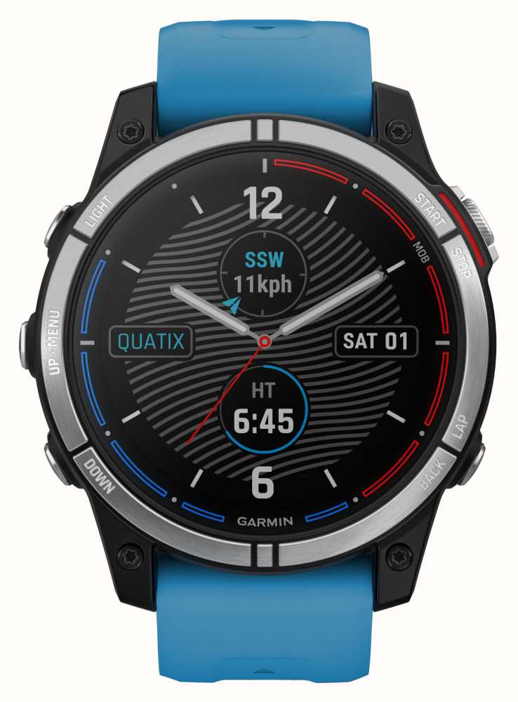 GARMIN  quatix® 6 : la nouvelle montre marine connectée de Garmin®