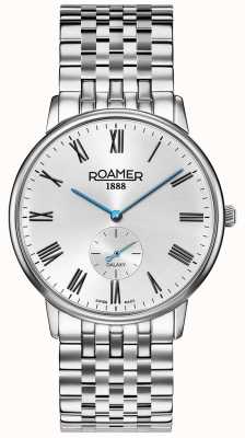 Roamer Hommes | galaxie | cadran argenté | bracelet en acier inoxydable 620710 41 15 50