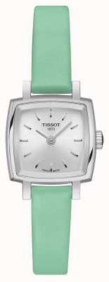 Tissot Femmes | bel été | cadran argenté | ensemble de bracelet en cuir T0581091603101