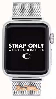 Coach Bracelet Apple Watch (38/40mm) maille acier 14700037