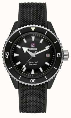 RADO Captain Cook plongeur céramique high-tech bracelet caoutchouc noir R32129158