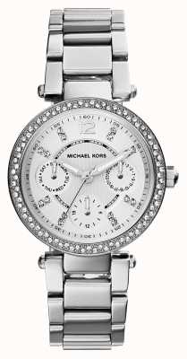 Michael Kors Mini montre chronographe pour femme sertie de cristaux MK5615