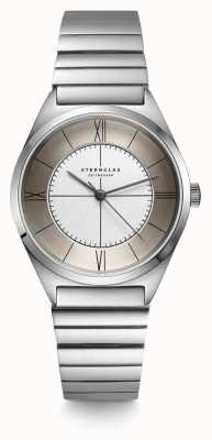 STERNGLAS Liah pour femmes | cadran champagne | bracelet en acier inoxydable S01-LI10-ME04