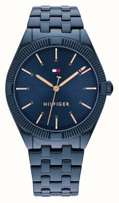 Tommy Hilfiger rachel femme | cadran bleu | bracelet en acier inoxydable bleu 1782552