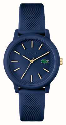 Lacoste 12.12 | cadran bleu | montre bracelet résine bleu 2001271