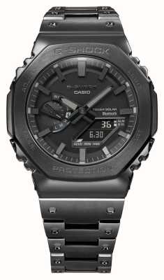 Casio Montre homme g-shock bluetooth full metal black solar power avec bracelet GM-B2100BD-1AER