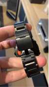 Customer picture of Garmin Bracelet en titane dlc gris carbone, seulement quickfit 26mm 010-12580-00