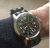 Customer picture of Hamilton Champ kaki automatique (38 mm) cadran noir / bracelet cuir noir H70455733